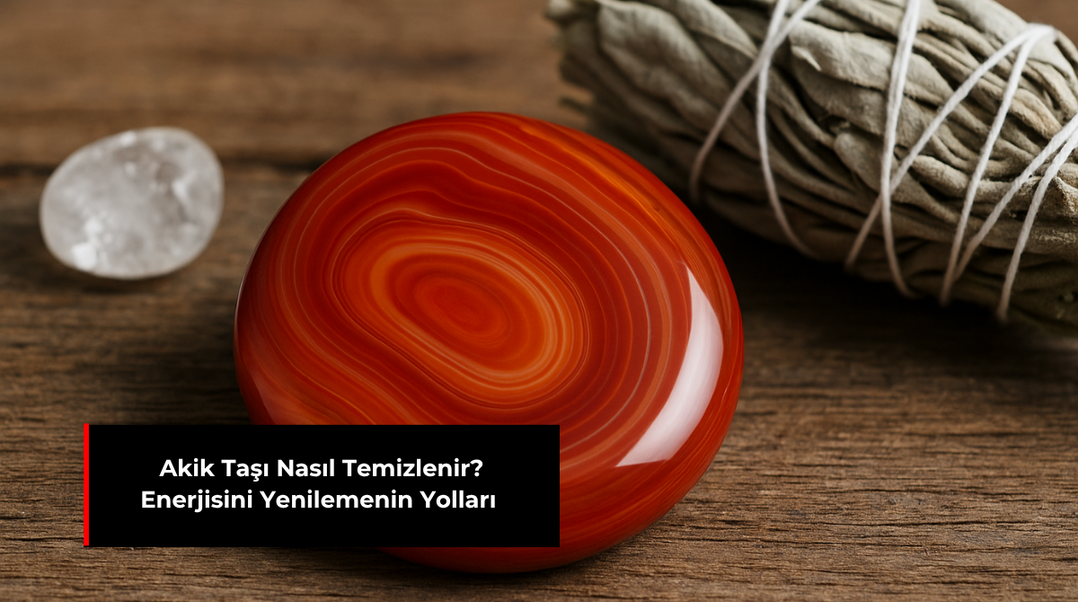 AKİK TAŞI NASIL TEMİZLENİR? ENERJİSİNİ YENİLEMENİN YOLLARI