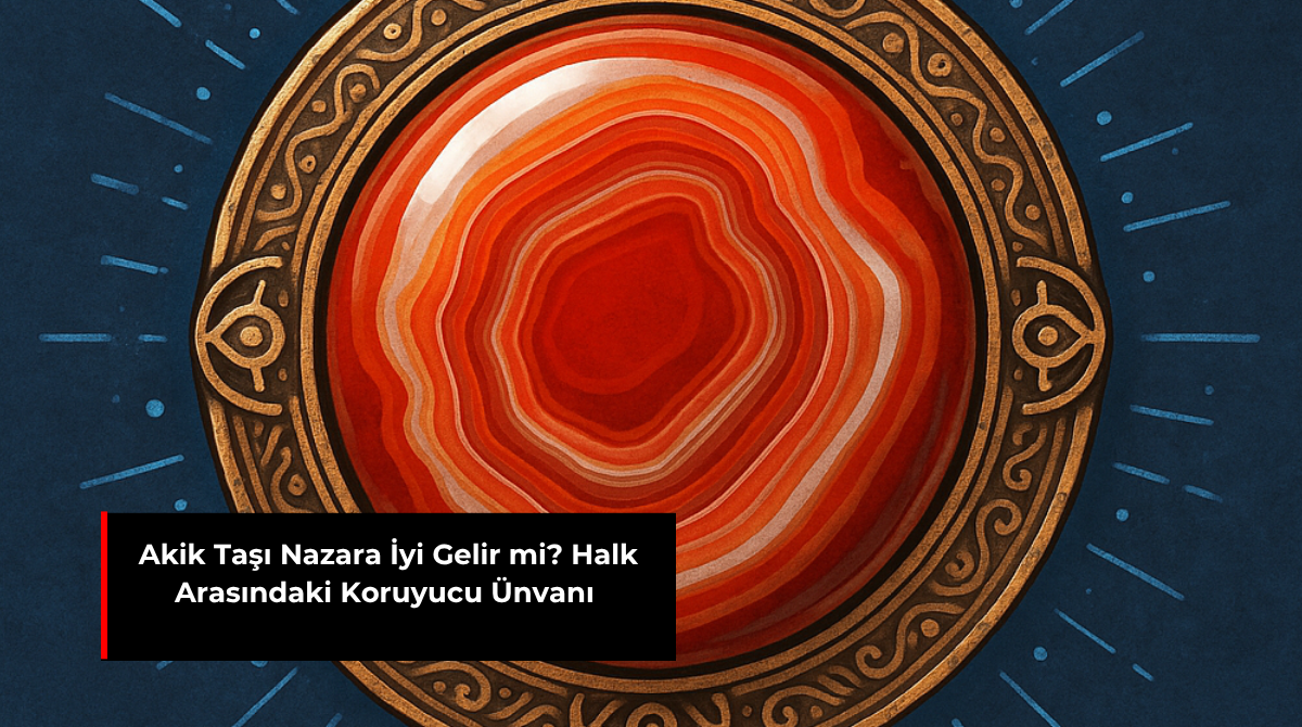 AKİK TAŞI NAZARA İYİ GELİR Mİ? HALK ARASINDAKİ KORUYUCU ÜNVANI