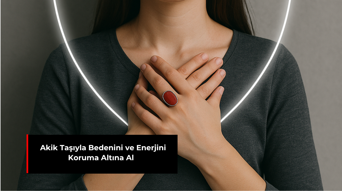 AKİK TAŞIYLA BEDENİNİ VE ENERJİNİ KORUMA ALTINA AL