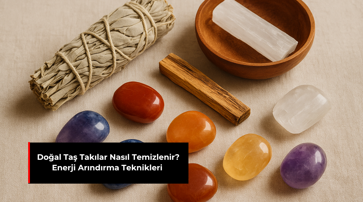 DOĞAL TAŞ TAKILAR NASIL TEMİZLENİR? ENERJİ ARINDIRMA TEKNİKLERİ