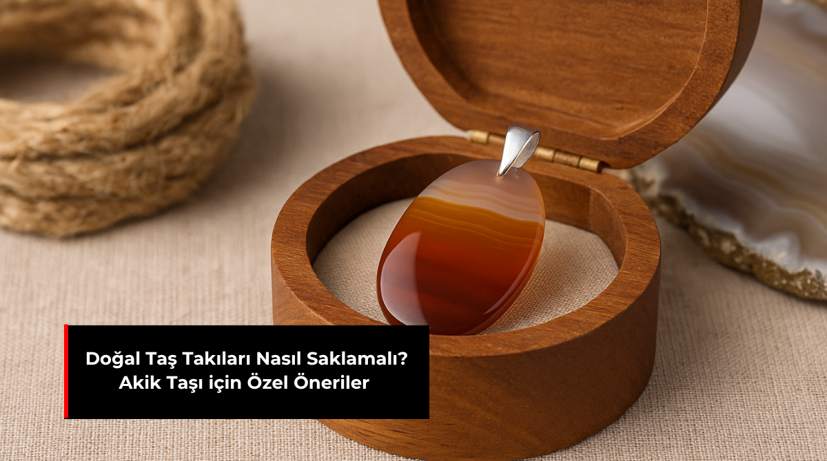 DOĞAL TAŞ TAKILARI NASIL SAKLAMALI? AKİK TAŞI İÇİN ÖZEL ÖNERİLER