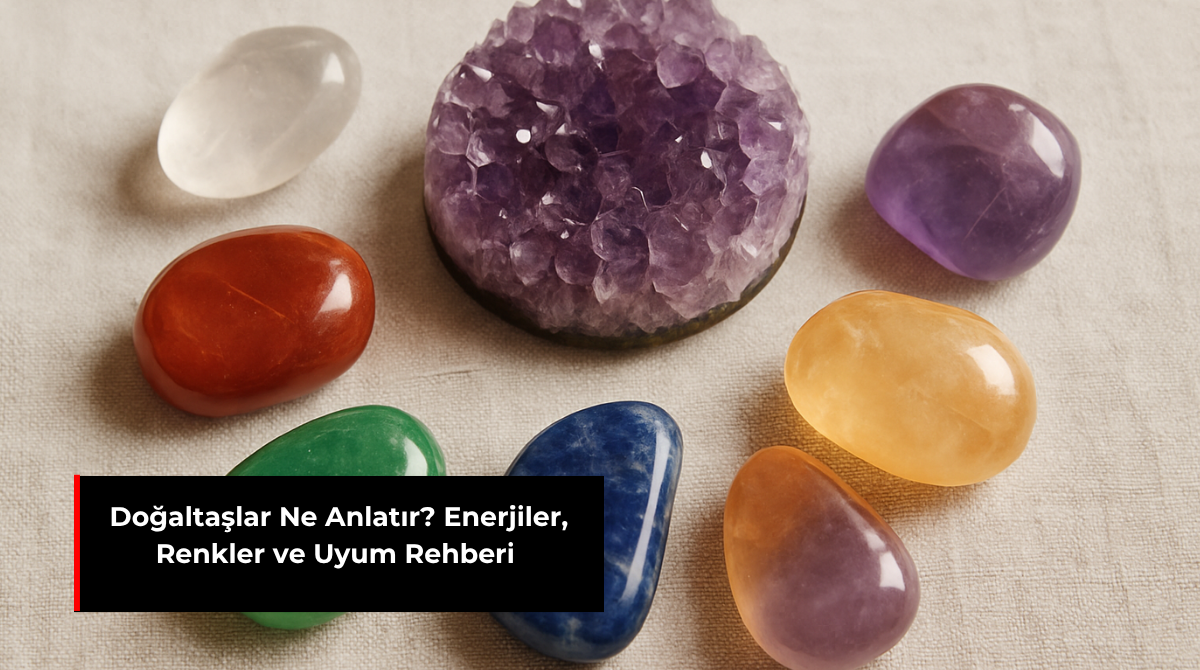 DOĞALTAŞLAR NE ANLATIR? ENERJİLER, RENKLER VE UYUM REHBERİ
