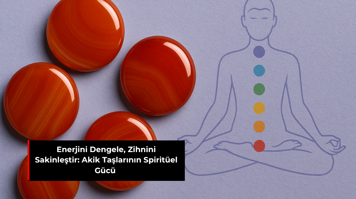 ENERJİNİ DENGELE, ZİHNİNİ SAKİNLEŞTİR: AKİK TAŞLARININ SPİRİTÜEL GÜCÜ