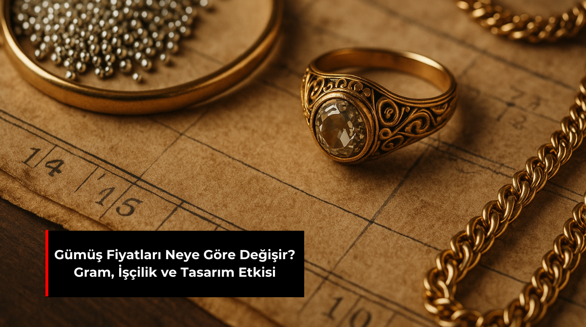 GÜMÜŞ FİYATLARI NEYE GÖRE DEĞİŞİR? GRAM, İŞÇİLİK VE TASARIM ETKİSİ