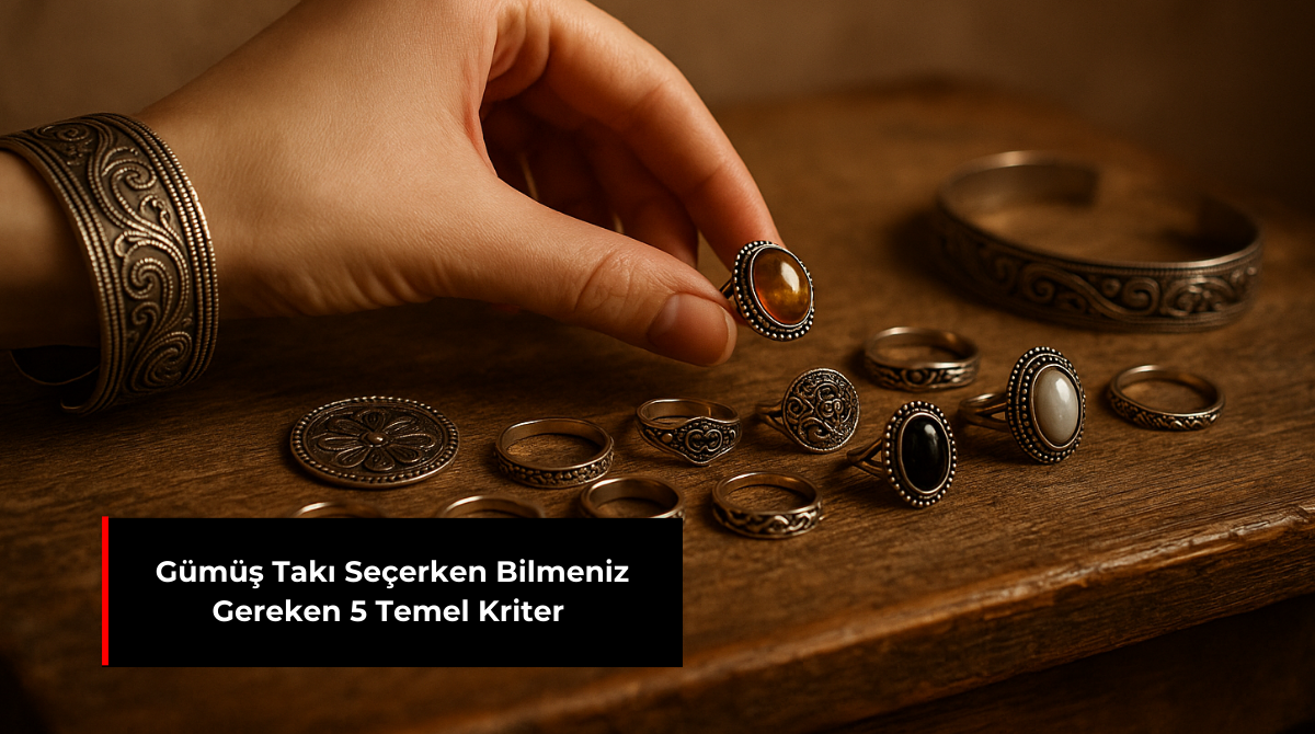 GÜMÜŞ TAKI SEÇERKEN BİLMENİZ GEREKEN 5 TEMEL KRİTER