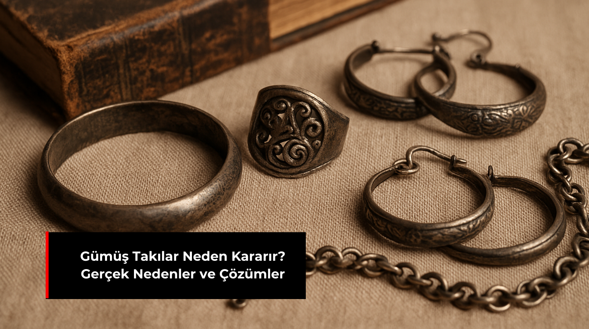 GÜMÜŞ TAKILAR NEDEN KARARIR? GERÇEK NEDENLER VE ÇÖZÜMLER