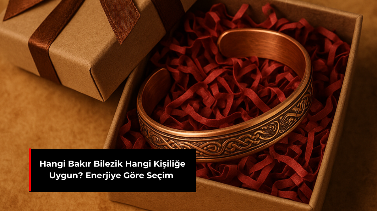 HANGİ BAKIR BİLEZİK HANGİ KİŞİLİĞE UYGUN? ENERJİYE GÖRE SEÇİM