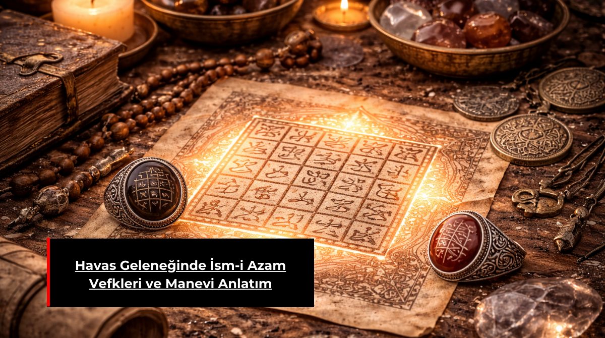 HAVAS GELENEĞİNDE İSM-İ AZAM VEFKLERİ VE MANEVİ ANLATIM