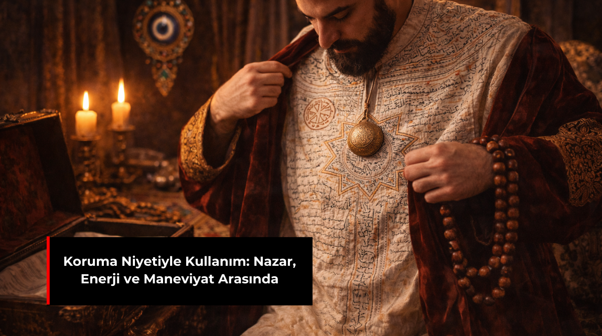 KORUMA NİYETİYLE KULLANIM: NAZAR, ENERJİ VE MANEVİYAT ARASINDA