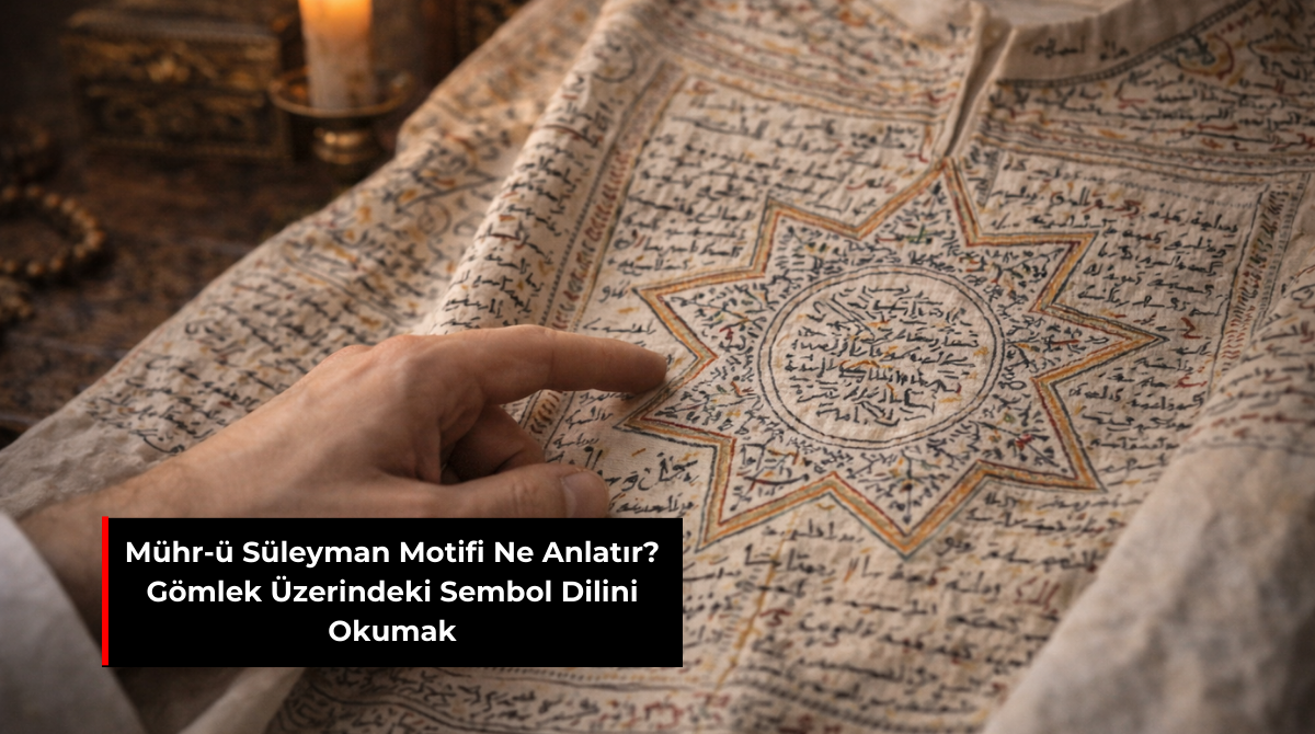 MÜHR-Ü SÜLEYMAN MOTİFİ NE ANLATIR? GÖMLEK ÜZERİNDEKİ SEMBOL DİLİNİ OKUMAK