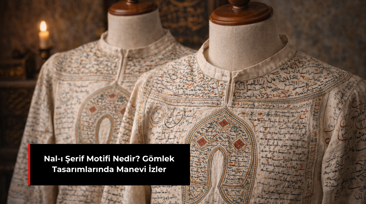 NAL-I ŞERİF MOTİFİ NEDİR? GÖMLEK TASARIMLARINDA MANEVİ İZLER