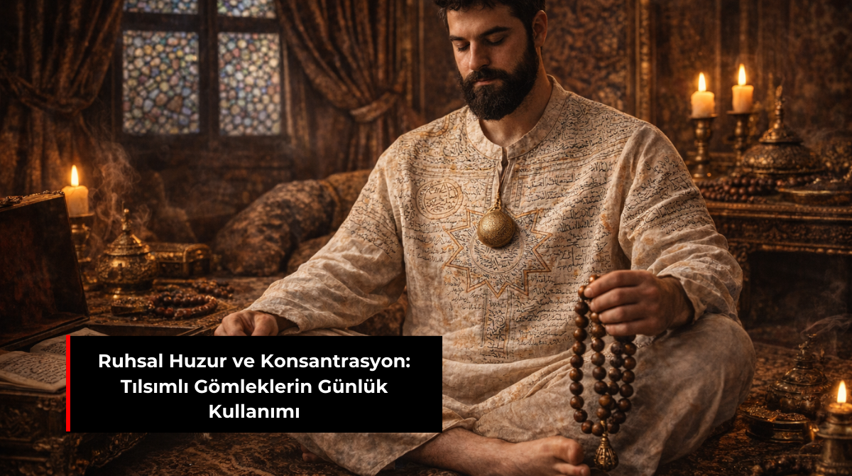 RUHSAL HUZUR VE KONSANTRASYON: TILSIMLI GÖMLEKLERİN GÜNLÜK KULLANIMI
