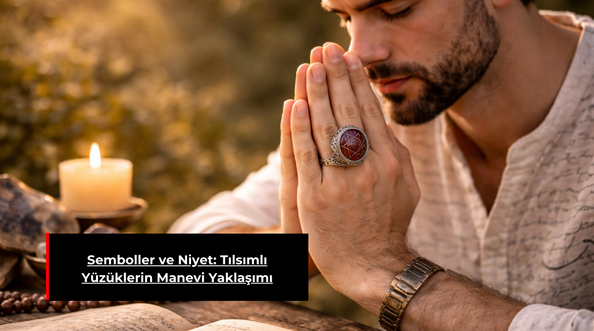 SEMBOLLER VE NİYET: TILSIMLI YÜZÜKLERİN MANEVİ YAKLAŞIMI