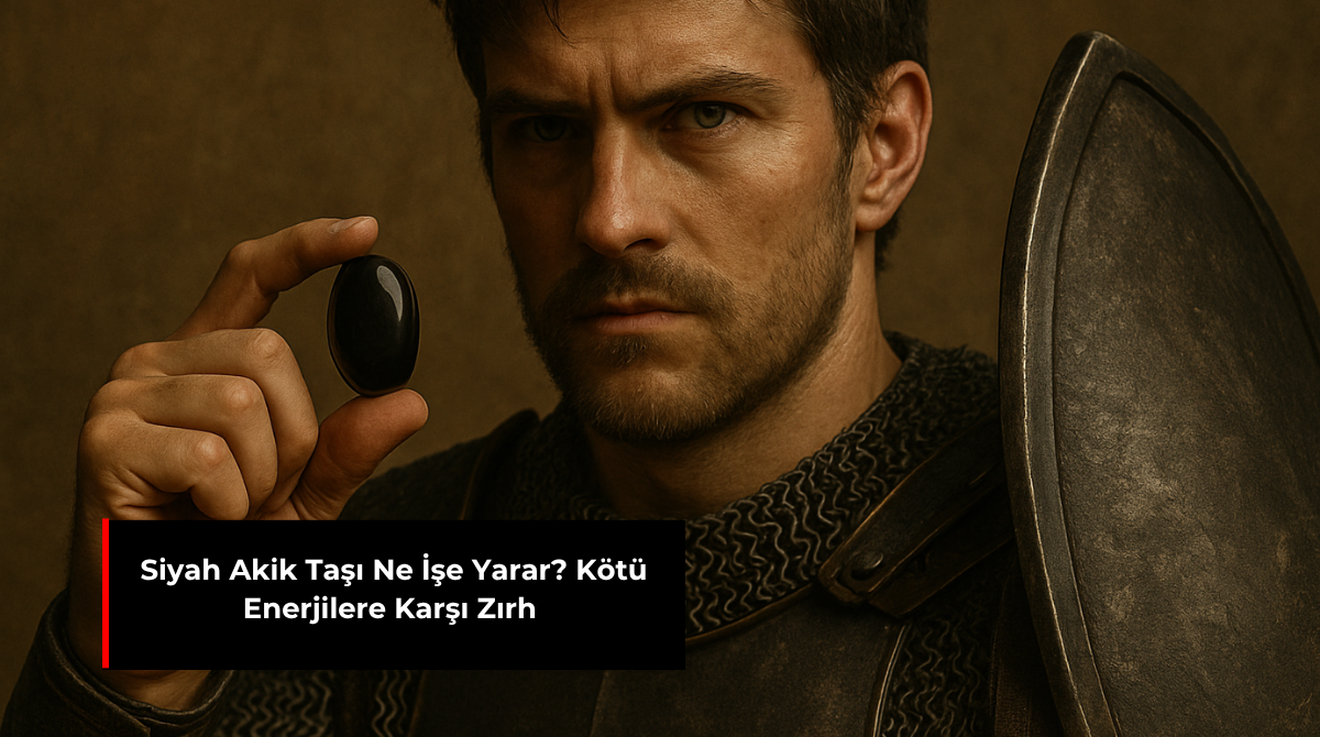 SİYAH AKİK TAŞI NE İŞE YARAR? KÖTÜ ENERJİLERE KARŞI ZIRH