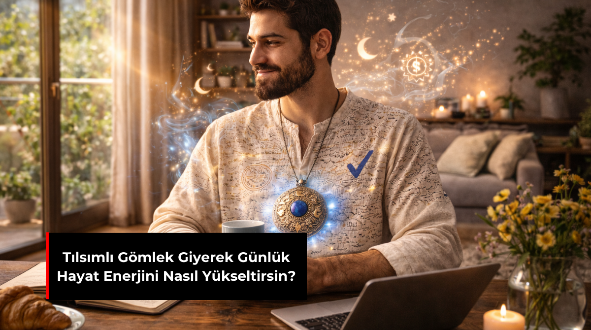 TILSIMLI GÖMLEK GİYEREK GÜNLÜK HAYAT ENERJİNİ NASIL YÜKSELTİRSİN?