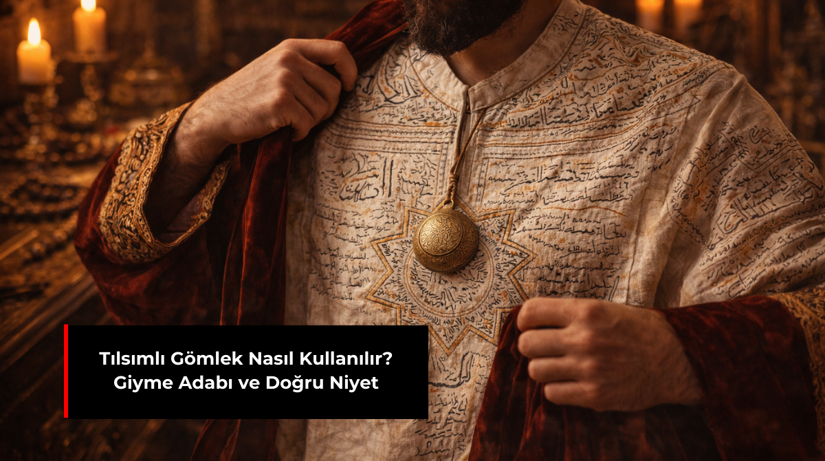 TILSIMLI GÖMLEK NASIL KULLANILIR? GİYME ADABI VE DOĞRU NİYET