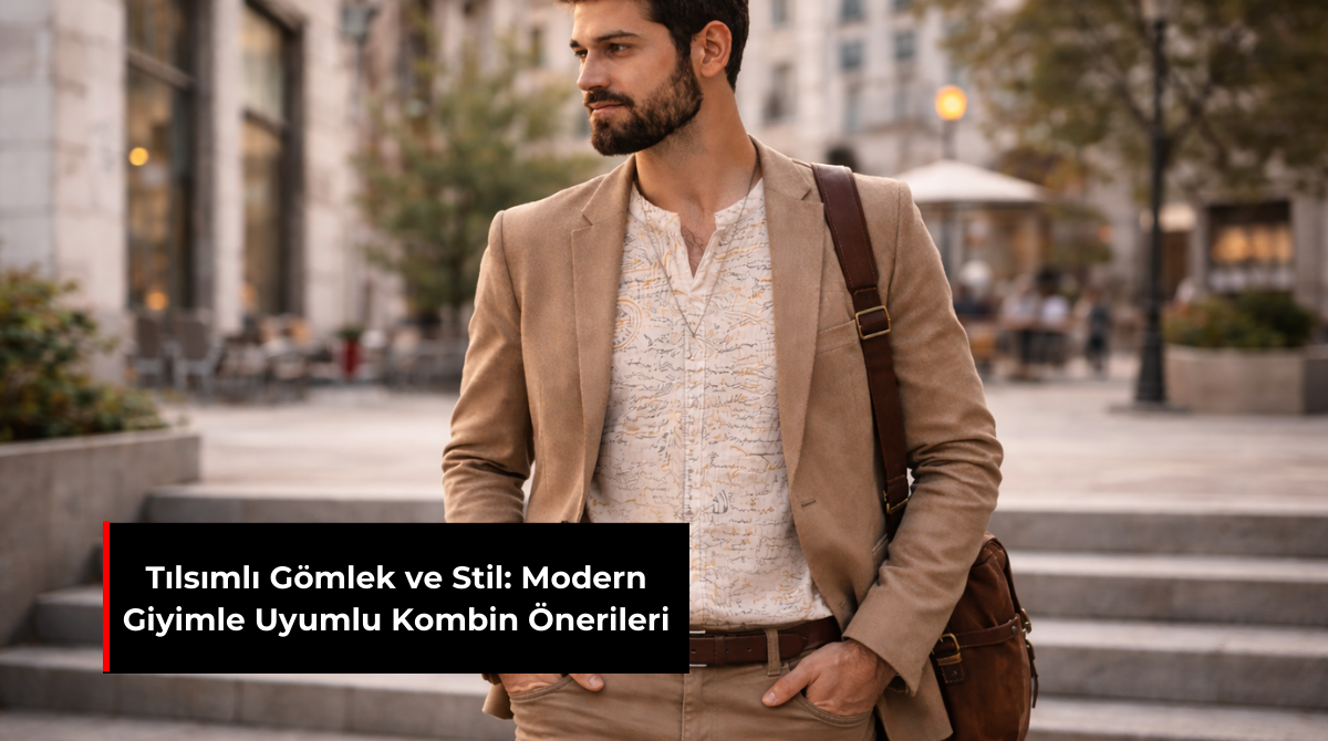 TILSIMLI GÖMLEK VE STİL: MODERN GİYİMLE UYUMLU KOMBİN ÖNERİLERİ