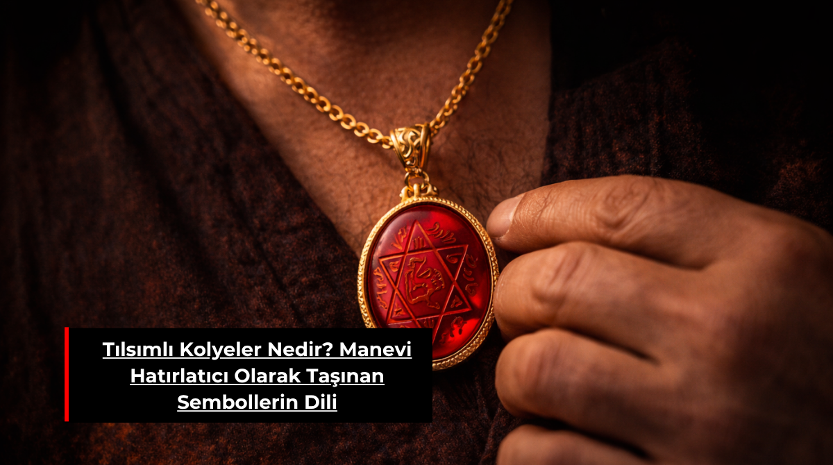 TILSIMLI KOLYELER NEDİR? MANEVİ HATIRLATICI OLARAK TAŞINAN SEMBOLLERİN DİLİ