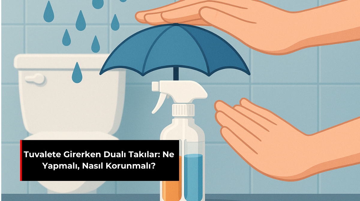 TUVALETE GİRERKEN DUALI TAKILAR: NE YAPMALI, NASIL KORUNMALI?