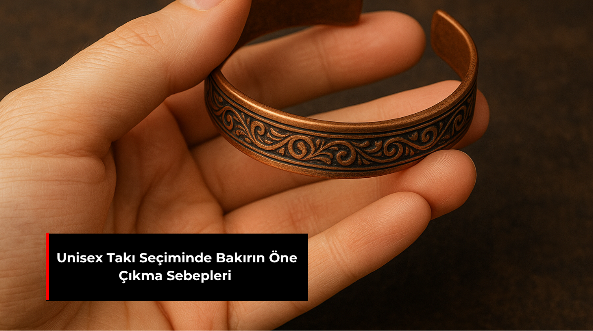 UNİSEX TAKI SEÇİMİNDE BAKIRIN ÖNE ÇIKMA SEBEPLERİ