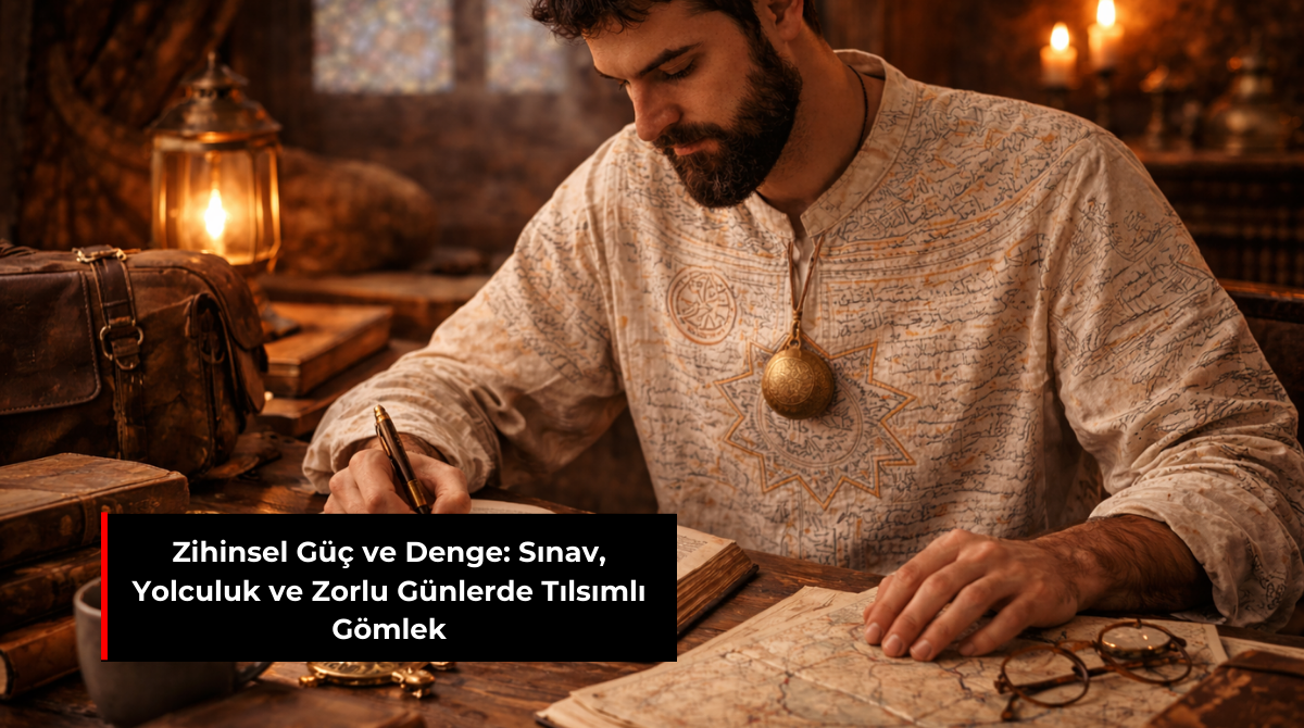 ZİHİNSEL GÜÇ VE DENGE: SINAV, YOLCULUK VE ZORLU GÜNLERDE TILSIMLI GÖMLEK