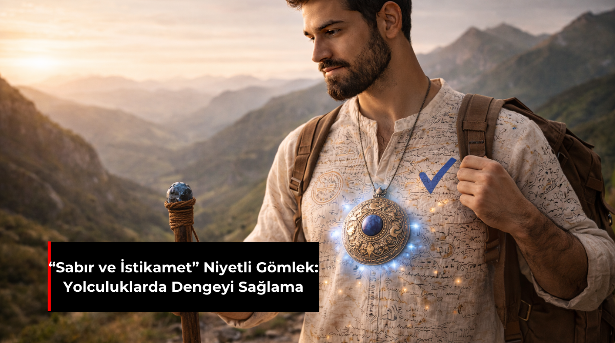 “SABIR VE İSTİKAMET” NİYETLİ GÖMLEK: YOLCULUKLARDA DENGEYİ SAĞLAMA