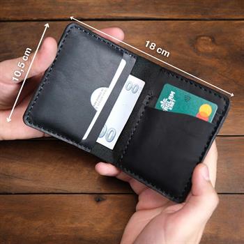 5 Cepli 2 Gözlü Deri Erkek Cüzdan