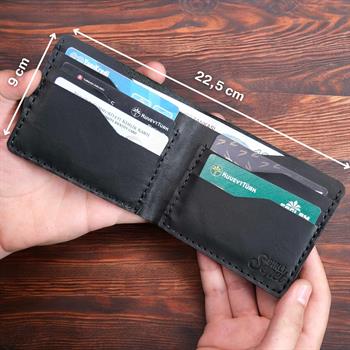 6 Cepli 1 Gözlü Deri Erkek Cüzdan