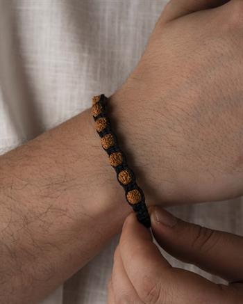 7 Tohumlu Enerji Dengeleyici Rudraksha Bileklik
