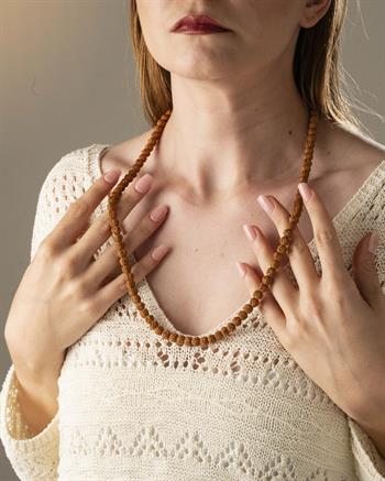 99 Tohumlu Rudraksha Kolye