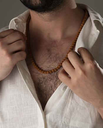 99 Tohumlu Rudraksha Kolye