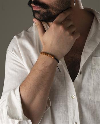 Açık Dizi 7li Rudraksha Bileklik