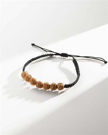 Açık Dizi 7li Rudraksha Bileklik