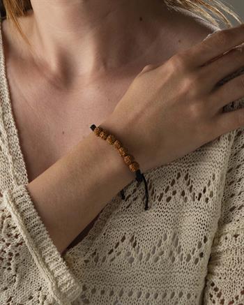 Açık Dizi 7li Rudraksha Bileklik