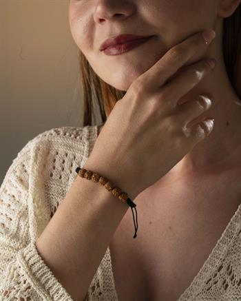 Açık Dizi 7li Rudraksha Bileklik