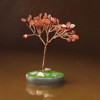 Akik Tabanlı Akik Hayat Ağacı