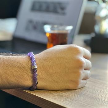 Ametist Taşı Bileklik