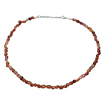 Amorf Kesim Akik Taşı Dizi Kolye