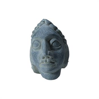 Babil Serisi 2 Serpantin Taşı Kafa Büstü  (El İşçiliği)