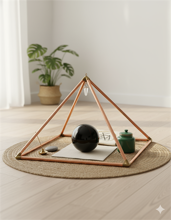 Bakır Piramit (50 CM)