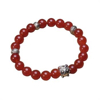 Bordo Ceyt Taşı Bileklik