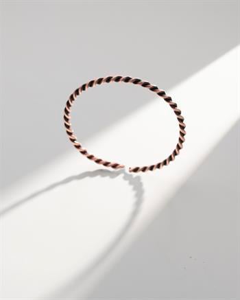 Burgu Model Ajda Bakır Bilezik