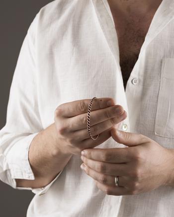 Burgu Model Ajda Bakır Bilezik