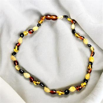 Damla Kehribar Bebek Kolyesi (Asena)