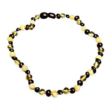 Damla Kehribar Bebek Kolyesi (Balaban)