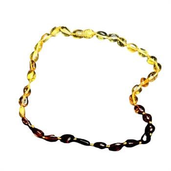 Damla Kehribar Bebek Kolyesi (Yiğit)