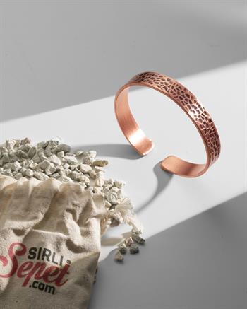 Dövme Desenli Yazısız Prime Bakır Bilezik