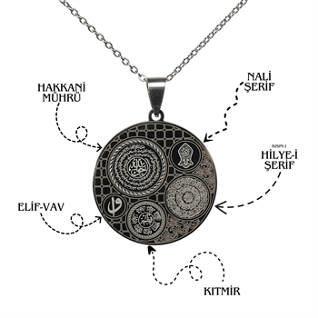 Dua Yazılı Özel Seri Çelik Kolye