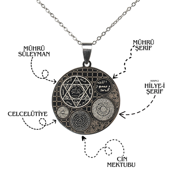 Dua Yazılı Özel Seri Çelik Kolye