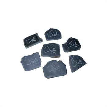 El Yapımı Serpantin Taşı Üzerine Arapça 